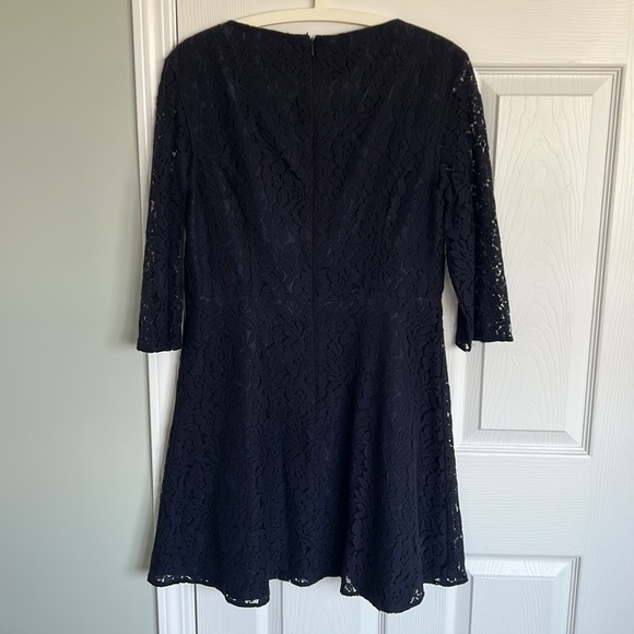 French Connection navy lace dress, size 10 - Picture 4 of 4